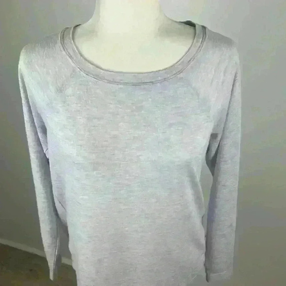 Loft Light Purple Long Sleeve Top Size Small - Picture 2 of 9